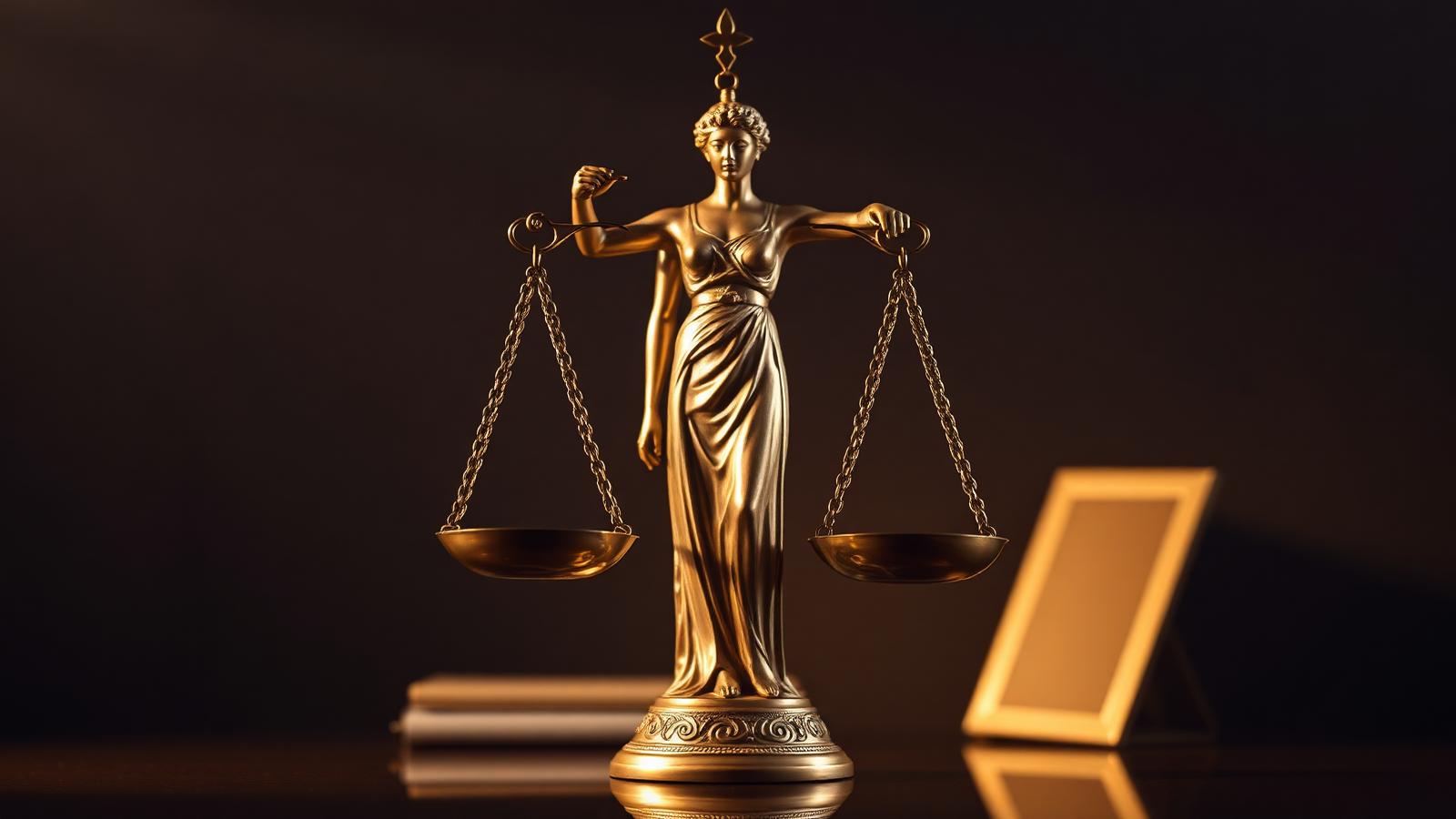 Lady Justice statue